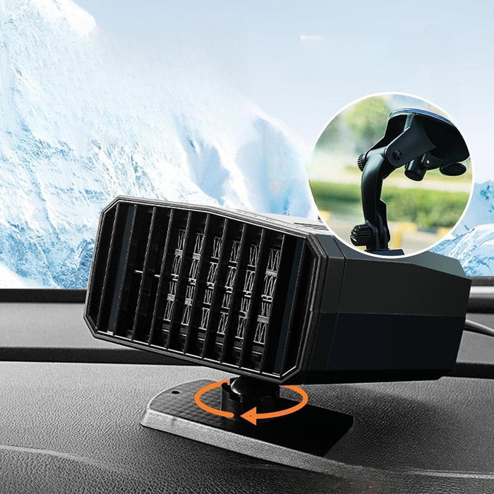 Crofta Electric Car Heater 360Â° Rotatable 48V 60V 72V Windshield Defroster Demister Cable Head