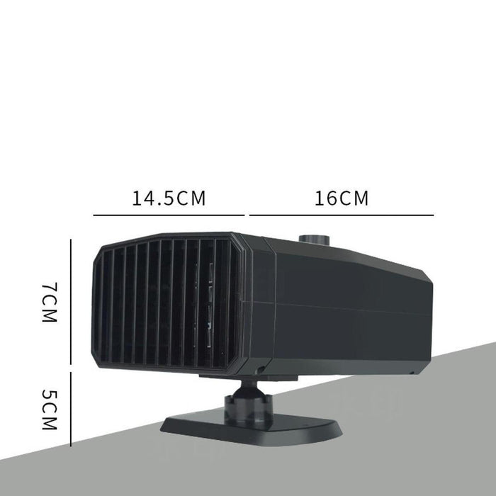 Crofta Electric Car Heater 360Â° Rotatable 48V 60V 72V Windshield Defroster Demister Cable Head