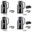 Crofta 12V 24V Car Kettle Electric Boiler Vehicle Travel Kettle for Tea Coffee 1500ml