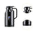 Crofta 12V 24V Car Kettle Electric Boiler Vehicle Travel Kettle for Tea Coffee 1500ml