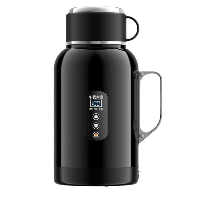 Crofta 1400ml Car Electric Kettle 12V 24V Car Heated Mug for Drivers Versatile Without Base