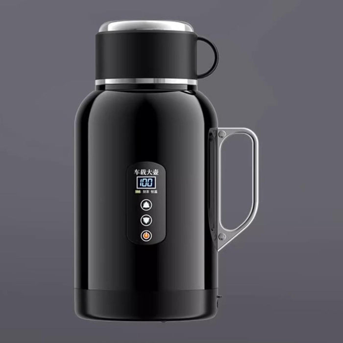 Crofta 1400ml Car Electric Kettle 12V 24V Car Heated Mug for Drivers Versatile Without Base