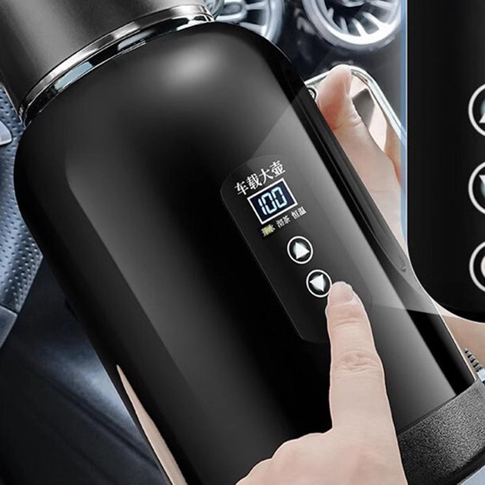 Crofta 1400ml Car Electric Kettle 12V 24V Car Heated Mug for Drivers Versatile Without Base