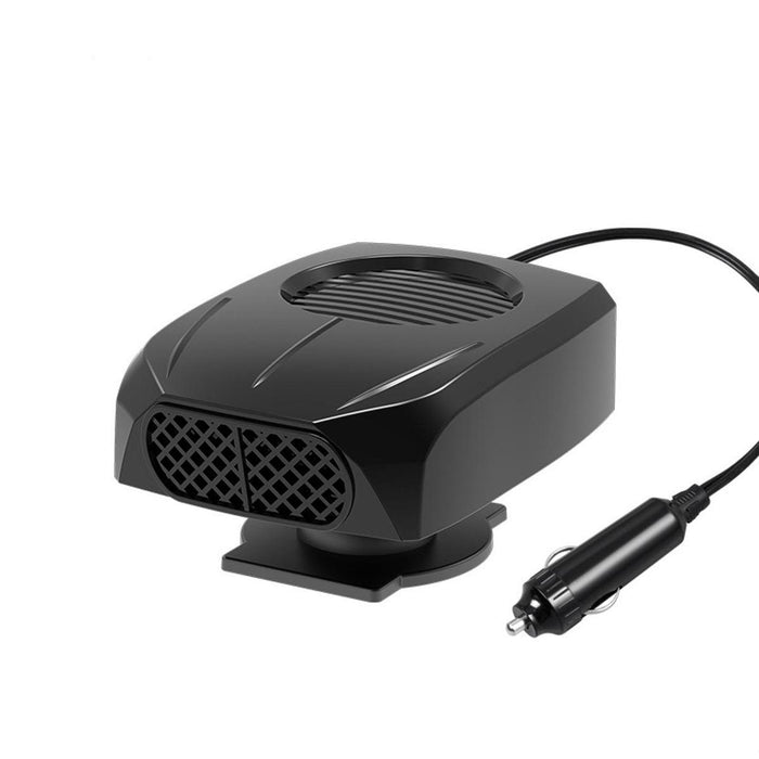 2 in 1 Vehicle Car Heater Fan 12V/24V Space Saving Portable 360° Rotary Base