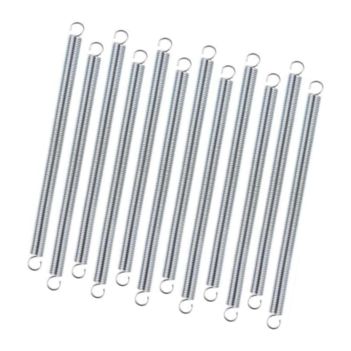 12x Extension Spring Double Hook Ends for Garage Maintenance DIY Projects