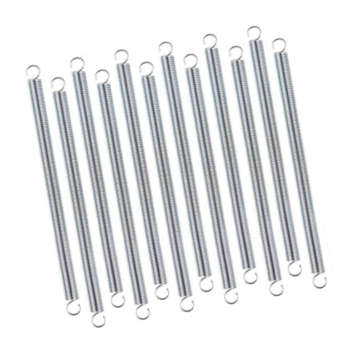 12x Extension Spring Double Hook Ends for Garage Maintenance DIY Projects