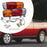 Crofta Tail Lights Set Repair Ni2800103 for Nissan D21 Hardbody Pickup 1986-94