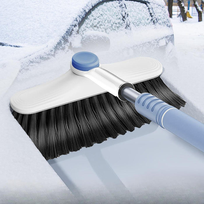 Crofta Generic Snow Scraper Emergency Snow Shovel for Cars Trucks Multipurpose Blue Sponge