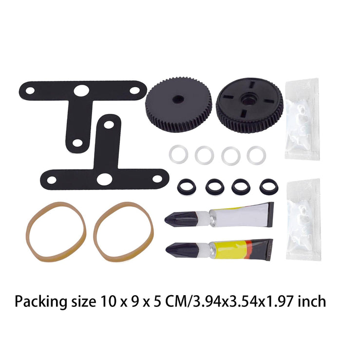 Crofta 51072-54 51072 Accessories Utility Headlight Motor Repair Kit for Chevy