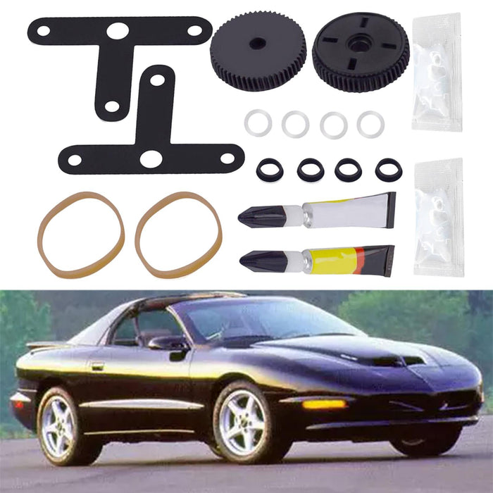 Crofta 51072-54 51072 Accessories Utility Headlight Motor Repair Kit for Chevy