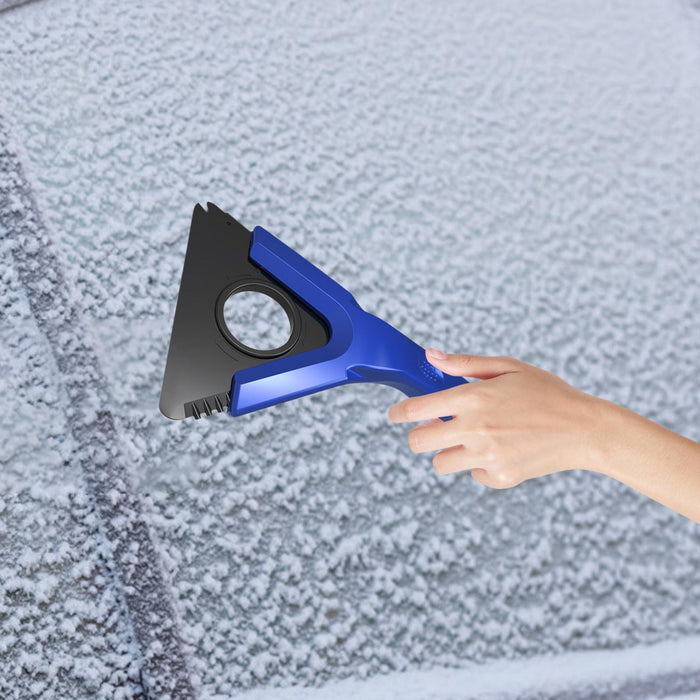 Car Windshield Ice Scraper with Handle Quick Removal Effective Snow Scraper