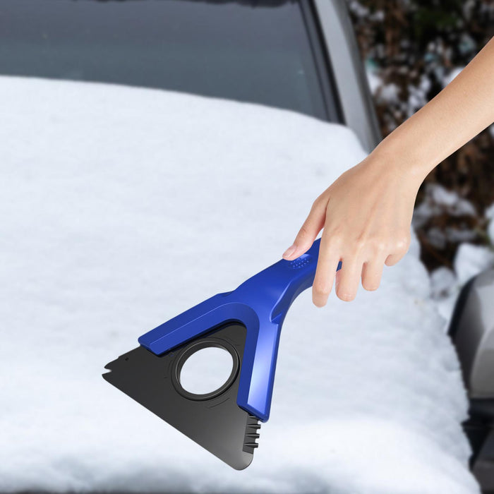 Car Windshield Ice Scraper with Handle Quick Removal Effective Snow Scraper