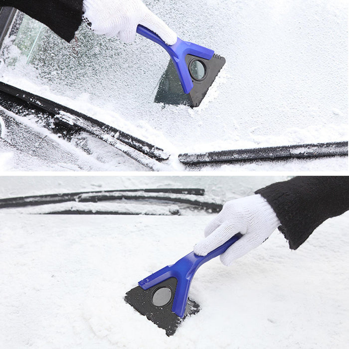 Car Windshield Ice Scraper with Handle Quick Removal Effective Snow Scraper