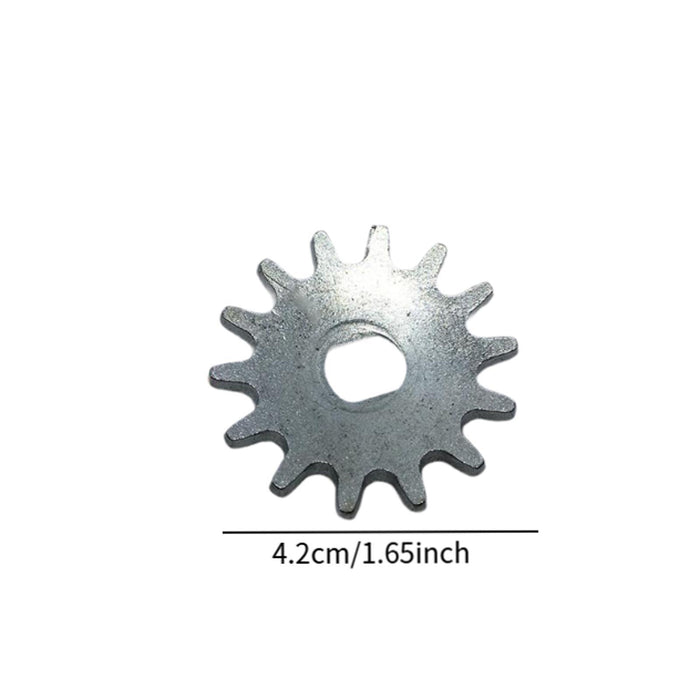 Crofta 3T/4T Horizontal Jack Gear Solid Metal Gear Wheel for Vehicle Repairing 4.2cm