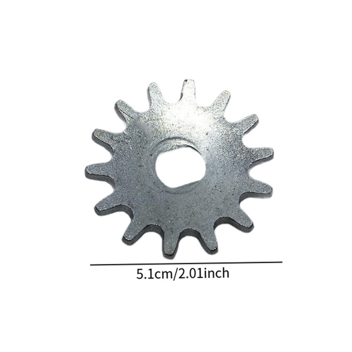 Crofta 3T/4T Horizontal Jack Gear Solid Metal Gear Wheel for Vehicle Repairing 5.1cm