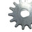 Crofta 3T/4T Horizontal Jack Gear Solid Metal Gear Wheel for Vehicle Repairing 5.1cm