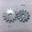 Crofta 3T/4T Horizontal Jack Gear Solid Metal Gear Wheel for Vehicle Repairing 4.6cm