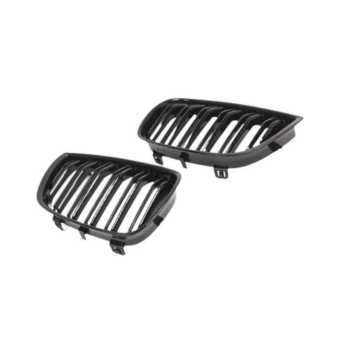 2x Front Kidney Grille Grill 51137127228 Accessories for BMW 1-series