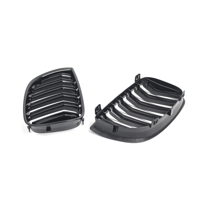 2x Front Kidney Grille Grill 51137127228 Accessories for BMW 1-series