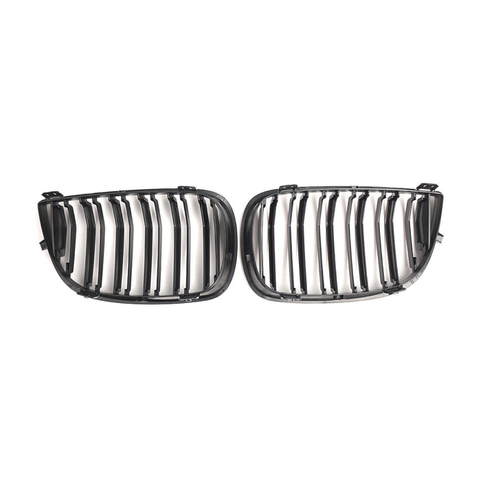 2x Front Kidney Grille Grill 51137127228 Accessories for BMW 1-series