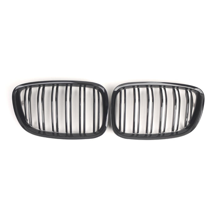 2Pcs Front Kidney Grill Grille 51137200169, 51137200170 Premium for BMW