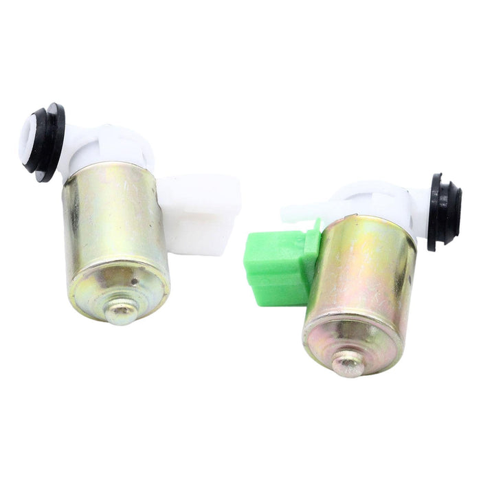 2 Pieces Windshield Wiper Washer Pump Replaces for Nissan Patrol GQ Y60