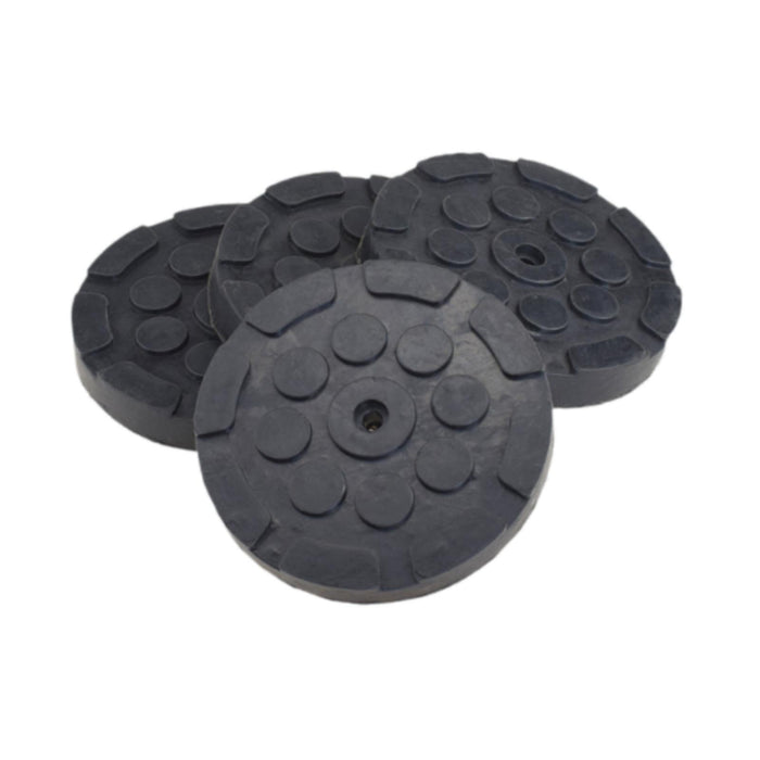 4 Pieces Car Jack Rubber Pads Multipurpose Anti-slip Round Lifting Jack Pads