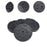 4 Pieces Car Jack Rubber Pads Multipurpose Anti-slip Round Lifting Jack Pads