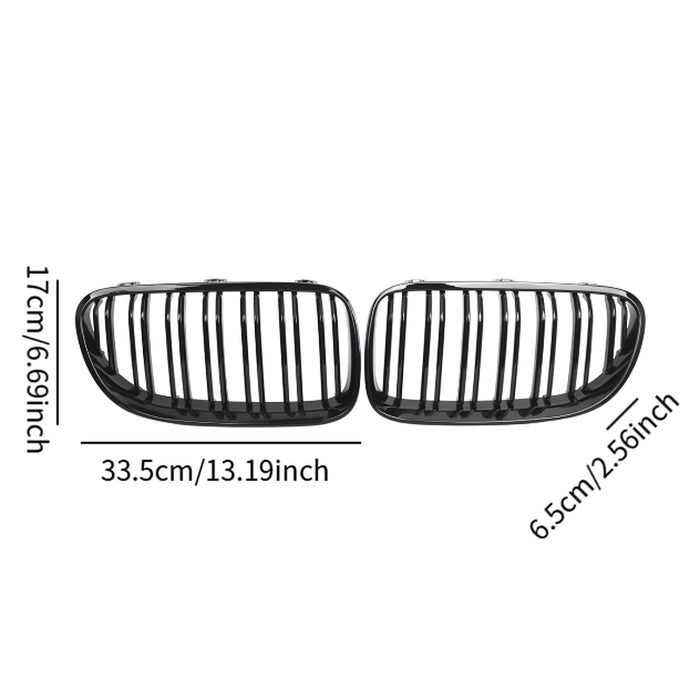 2Pcs Car Front Grilles Professional Sturdy Replace for BMW E93 3