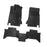 3Pcs Floor Liners Mats Front and Rear for Toyota Prado 2024 Replacement