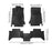 3Pcs Floor Liners Mats Front and Rear for Toyota Prado 2024 Replacement