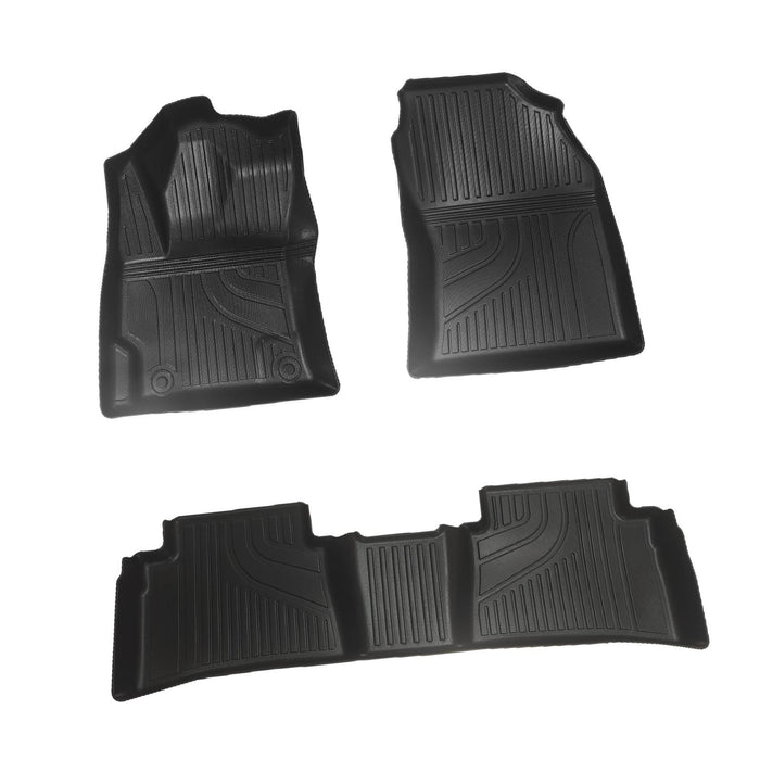 3 Pieces Floor Mats Waterproof Car Mats for Toyota Corolla 2019 to 2024