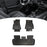 3Pcs Car Floor Mats Spare Auto Floor Liners for Tesla Model S 2021-2024