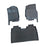 3Pcs Floor Liners Mats for Ford F-150 2015-2022 Anti Slip Replace Parts