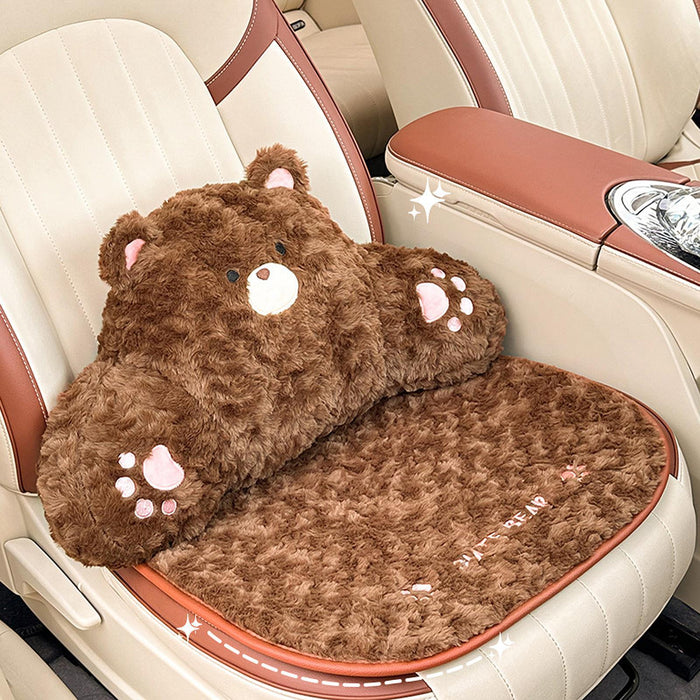 Car Cushion Soft Comfortable Vehicle Premium Lightweight Decoration Seat Pad Headrest