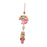 Crofta Year of The Snake Car Ornament 2025 Chinese Lunar New Year Hanging Ornament Pink Beads