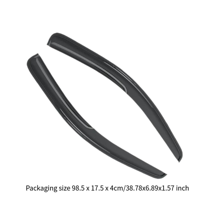 2 Pieces Wind Deflectors Accessory for Ford Transit Custom 2012-onwards