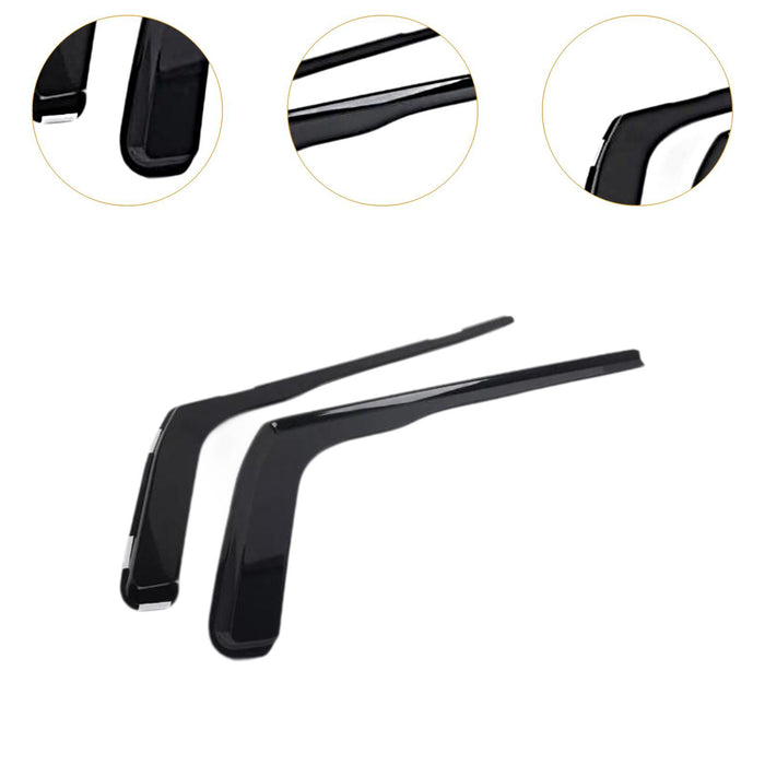 2x Wind Deflectors Easy to Install Car Accessories for Ford Transit MK8