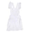 Crofta 10Pieces  Sleeveless Victorian Pinafore Apron Maid Smock Costume Ruffle Pockets for Cooking or Theatre Perform