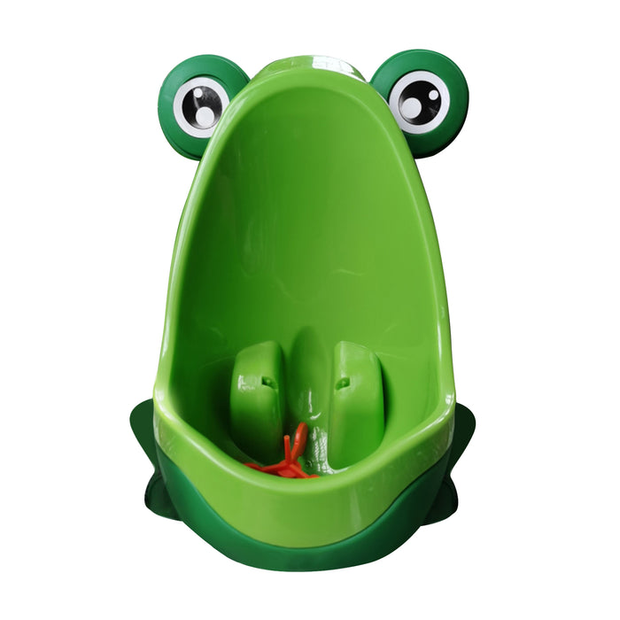 Crofta 2 Colors Toddler Boy Kid Toilet Frog Potty Urinal Stand Up Pee Wee Training