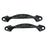 2pcs Alloy Cabinet Door Pulls Handles Home Furniture Door Hardware A_Black