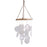 Crofta Wood Wind Chimes Baby Crib Mobile Pendant Ornament for Window Backyard Decor