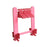 Crofta Earring Holder Stand Storage Acrylic Jewelry Display Stand Jewelry Organizer Pink