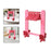 Crofta Earring Holder Stand Storage Acrylic Jewelry Display Stand Jewelry Organizer Pink