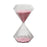 Crofta Sand Glass Timer Hourglass 30 Minutes Pink Sand Glass Sand Clock for Bedroom