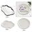 Crofta Ceramic Jewelry Dish Room Decor Ceramic Plate for Daughter Wife Thanksgiving Style A