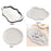 Crofta Ceramic Jewelry Dish Room Decor Ceramic Plate for Daughter Wife Thanksgiving Style A