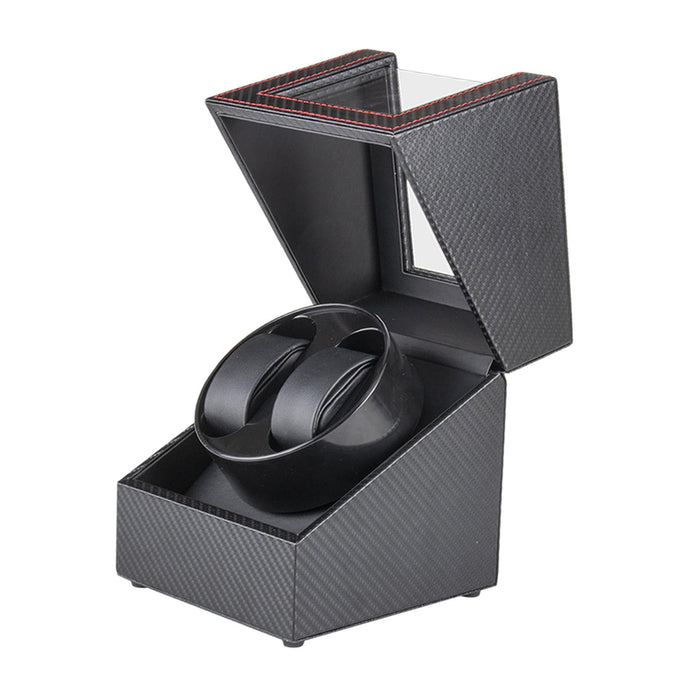 Crofta Watch Winder Box Accessory Cover for Desktop Gifts Women's and Men's Watches Style A