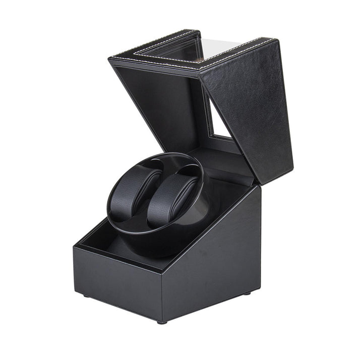 Crofta Watch Winder Box Accessory Cover for Desktop Gifts Women's and Men's Watches Style A