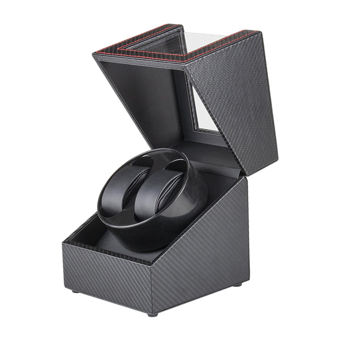 Crofta Watch Winder Box Accessory Cover for Desktop Gifts Women's and Men's Watches Style A